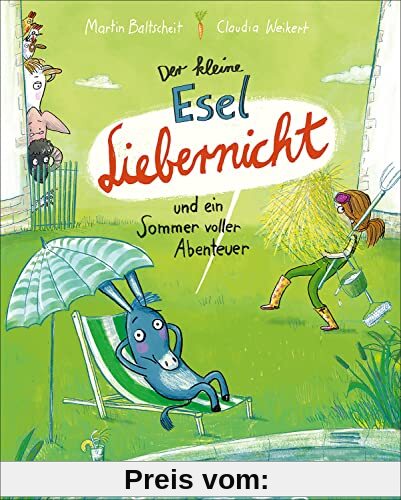 Der kleine Esel Liebernicht und ein Sommer voller Abenteuer (Band 2): Witziges Bilderbuch zum Vorlesen für Kinder ab 4 Jahren